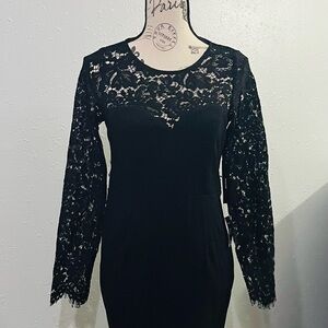 Full length backless cocktail gown NWT